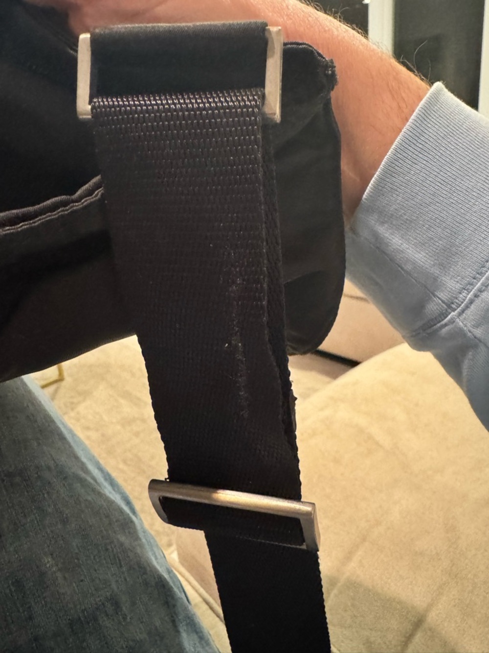 Prada Black Nylon Crossbody Bag vintage - Picture 7 of 7